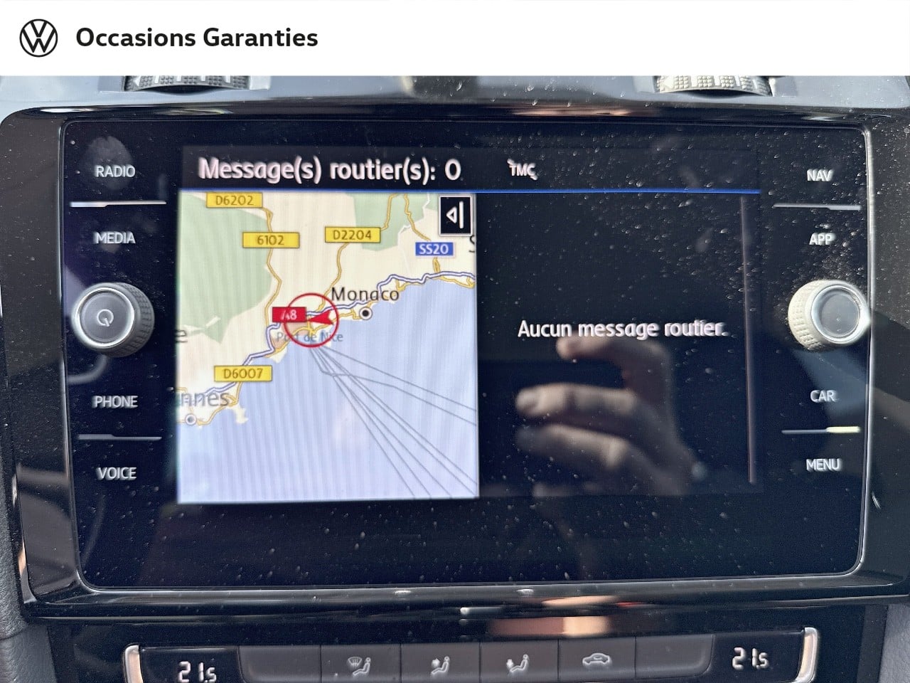 Voitures occasions Audi A3 Sportback S line Nice