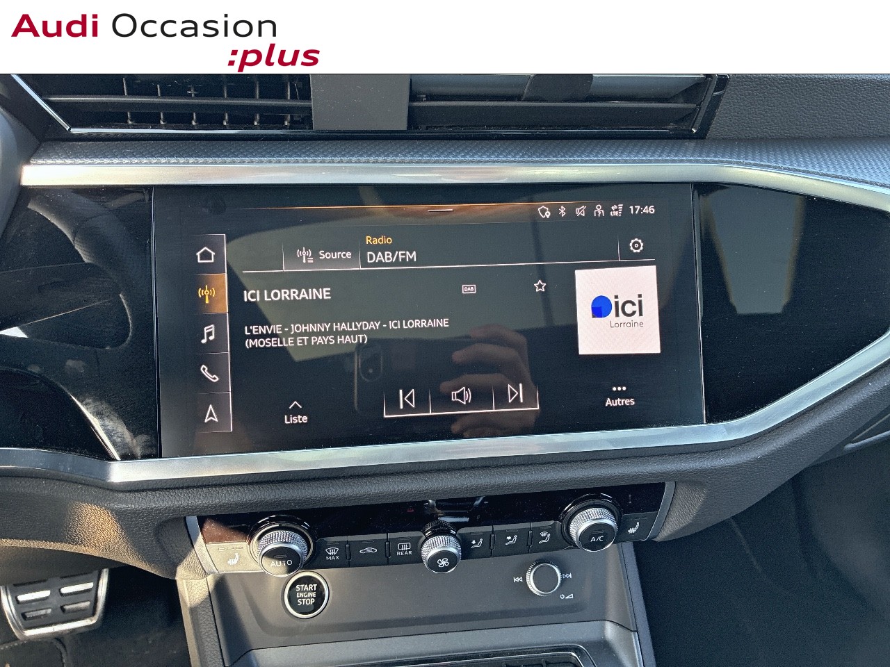 Voitures occasions Audi Q3 Sportback S line Augny