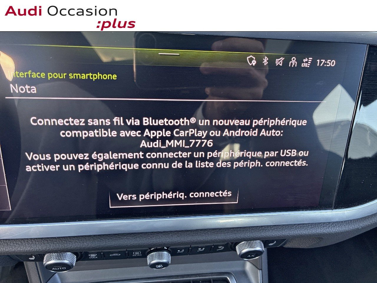 Voitures occasions Audi Q3 Sportback S line Augny