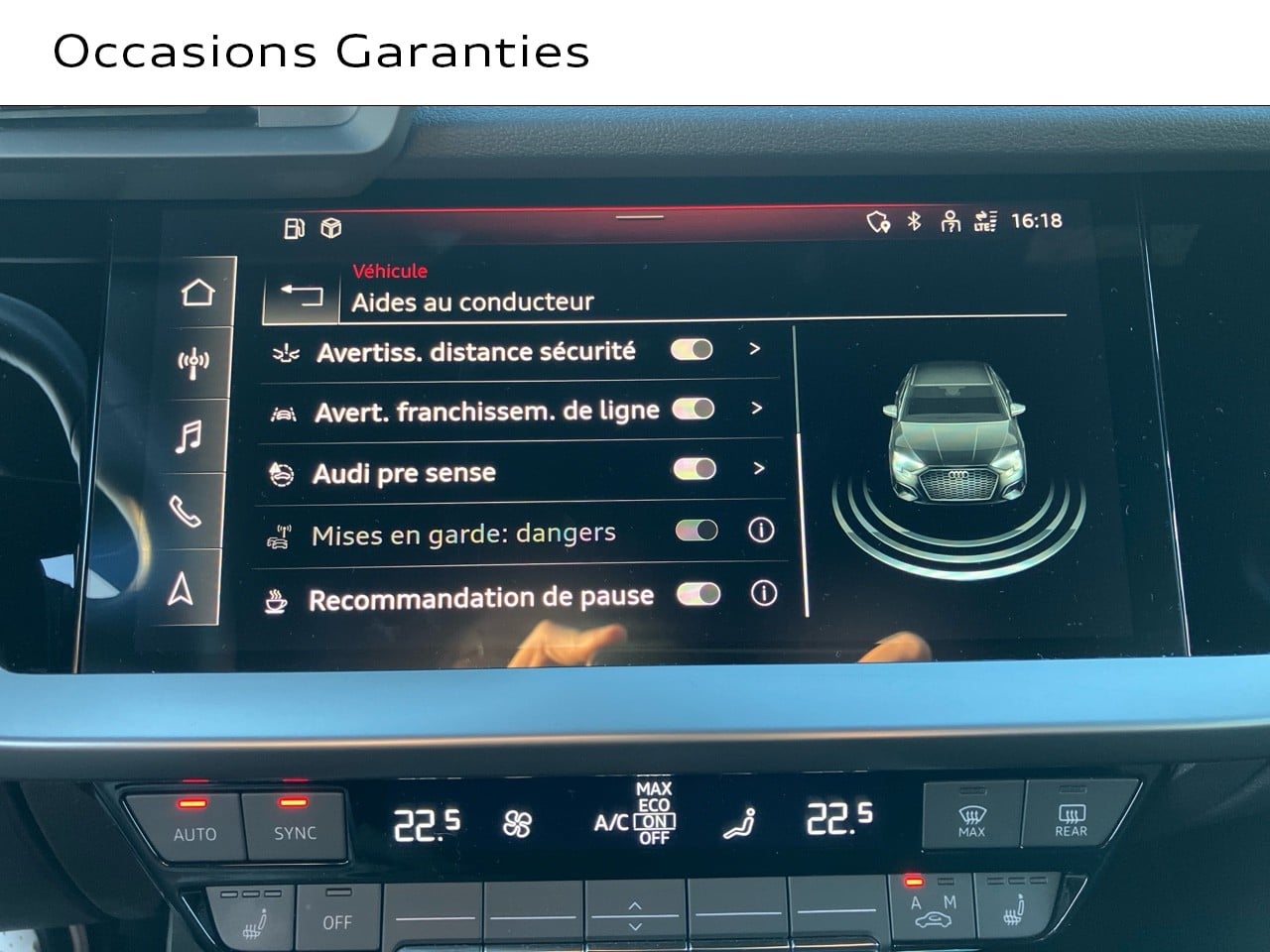 Voitures occasions Audi A3 Berline Business line Augny