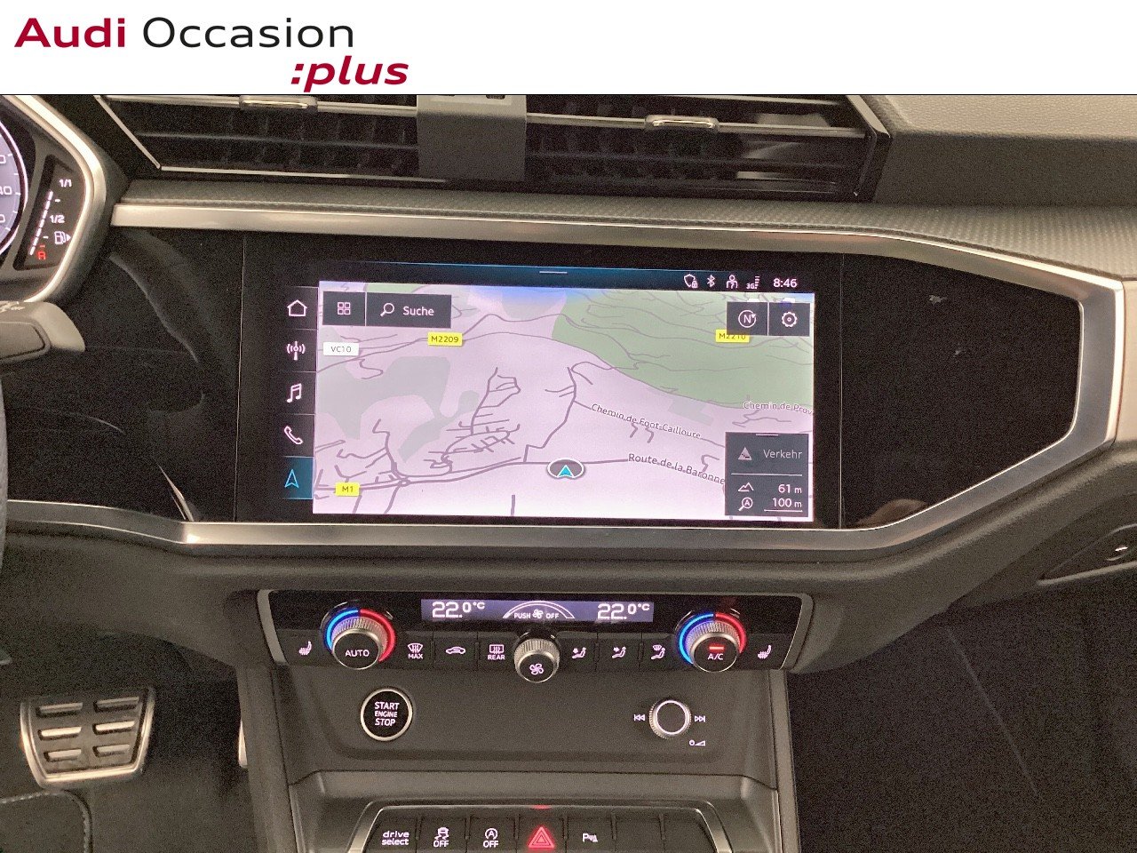 Voitures occasions Audi Q3 Sportback Black Edition Nice