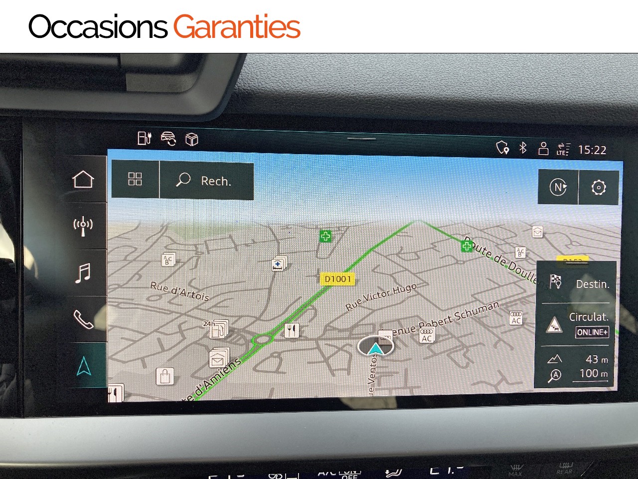 Voitures occasions Audi A3 Sportback Competition Abbeville