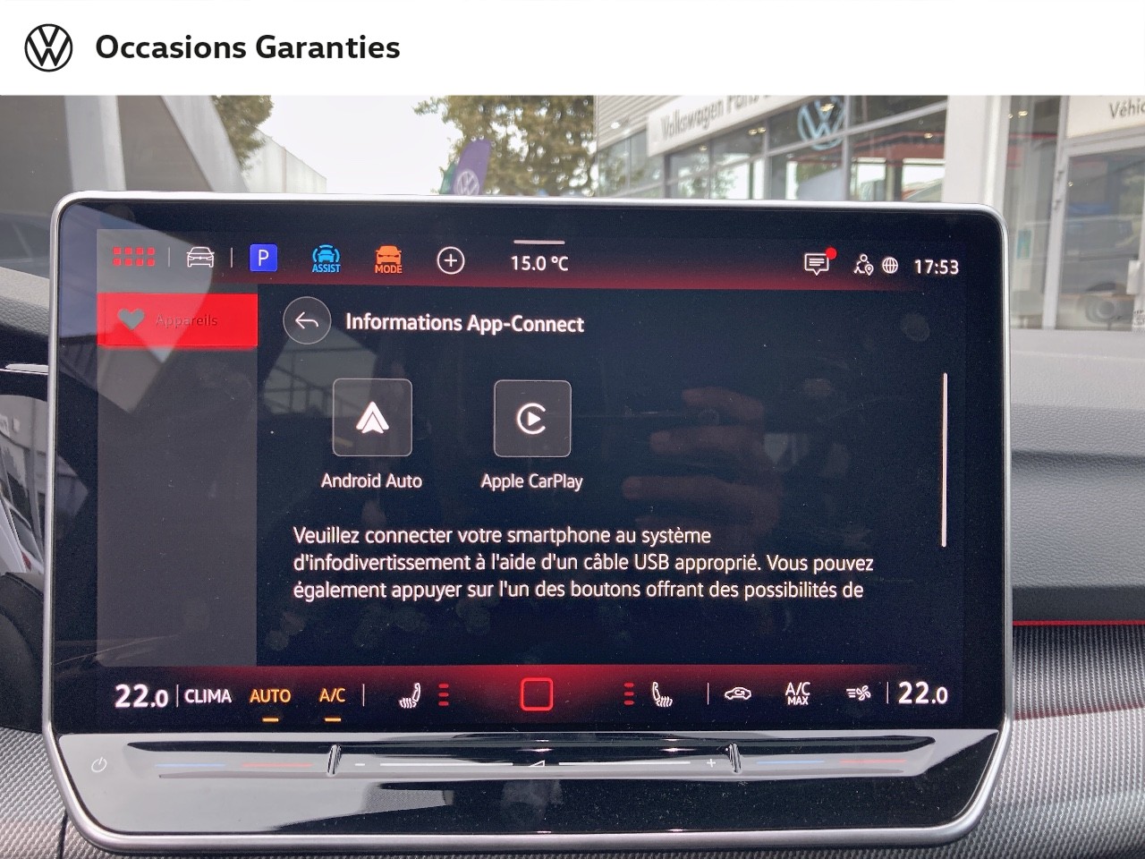 Voitures occasions VOLKSWAGEN GOLF R-Line Villemomble