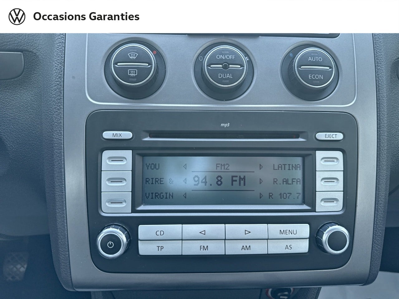 Voitures occasions VOLKSWAGEN TOURAN Confort Paris