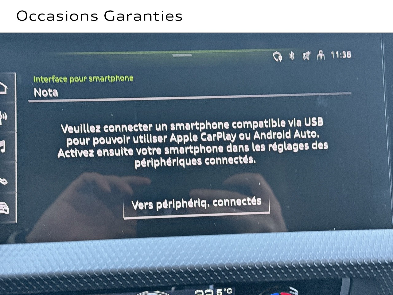 Voitures occasions Audi A1 Sportback Base Lens