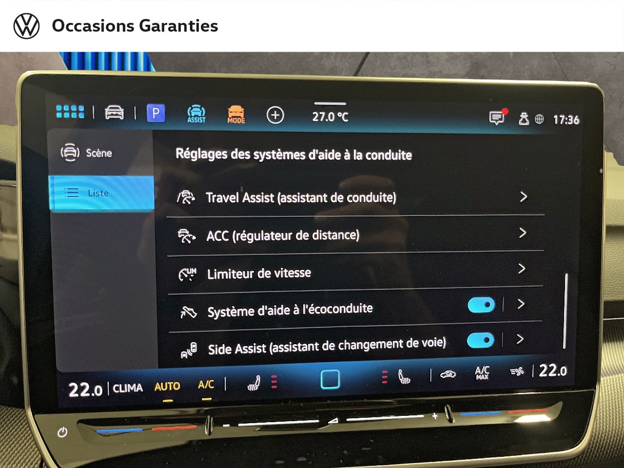 Voitures occasions VOLKSWAGEN GOLF R-Line Paris