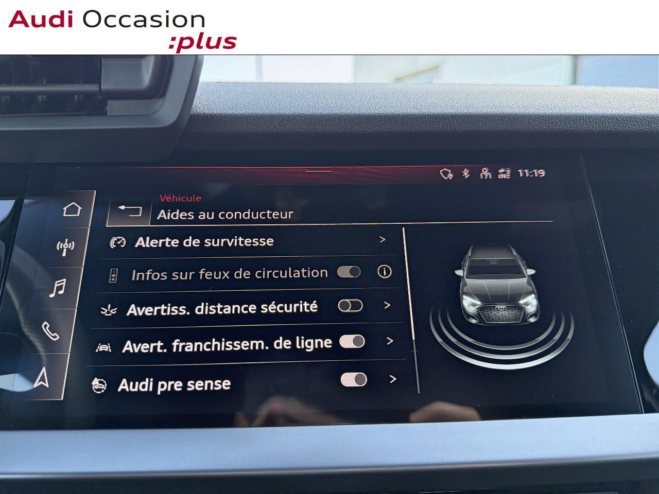 Voitures occasions Audi A3 Sportback S line Cesson-Sévigné