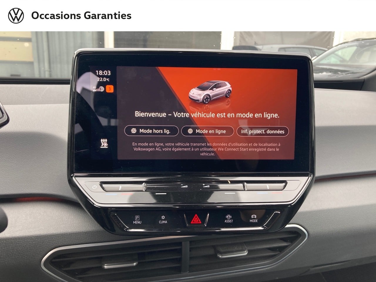 Voitures occasions VOLKSWAGEN ID.3 Base Villemomble
