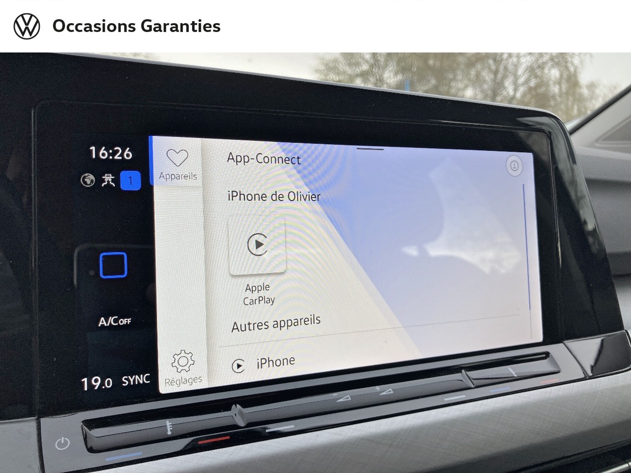 Voitures occasions VOLKSWAGEN GOLF Life Villeneuve-d'Ascq