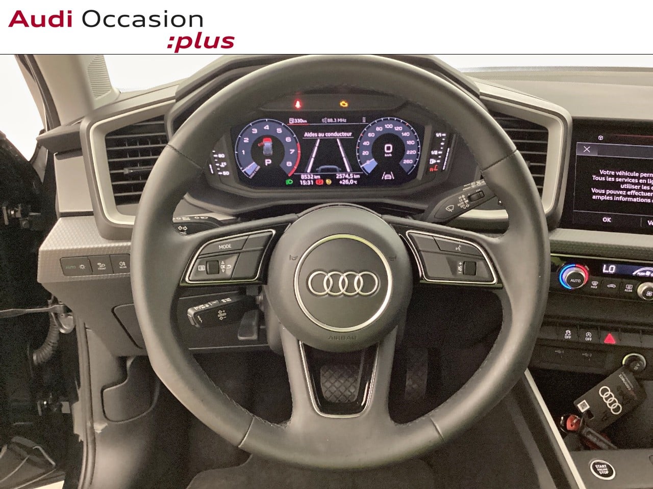 Voitures occasions Audi A1 Sportback Advanced Nice