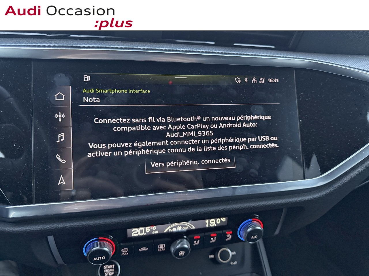 Voitures occasions Audi Q3 S line Lille