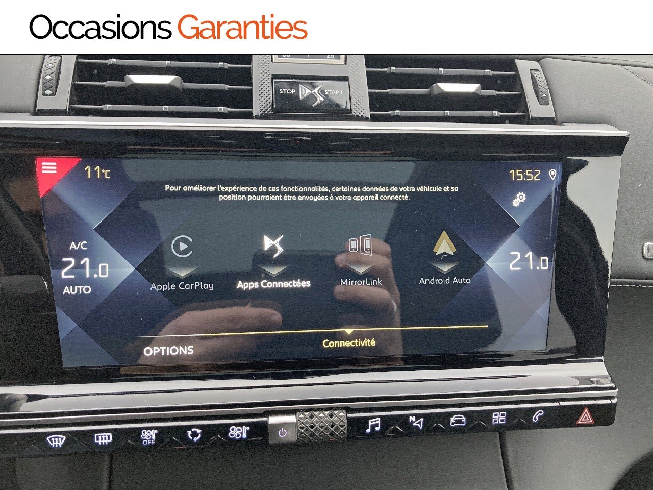 Voitures occasions DS DS 7 Crossback Grand Chic Abbeville