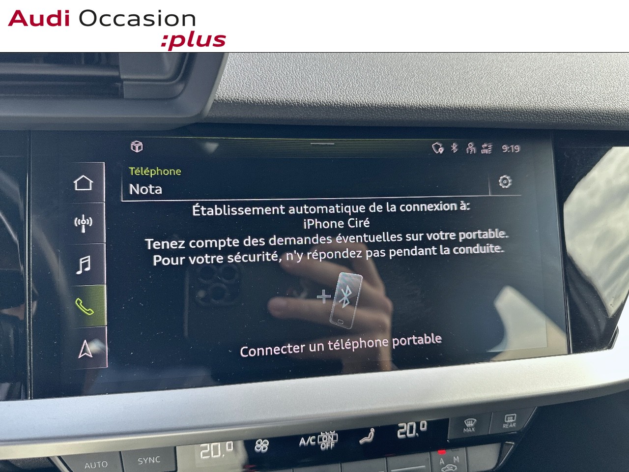 Voitures occasions Audi A3 Sportback Business line Cesson-Sévigné