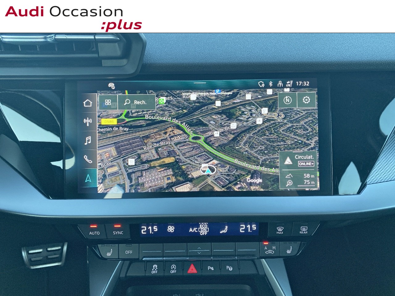 Voitures occasions Audi A3 Sportback S line Cesson-Sévigné