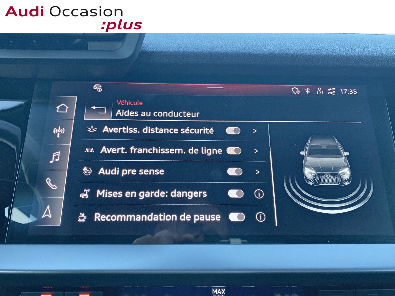 Voitures occasions Audi A3 Sportback S line Cesson-Sévigné