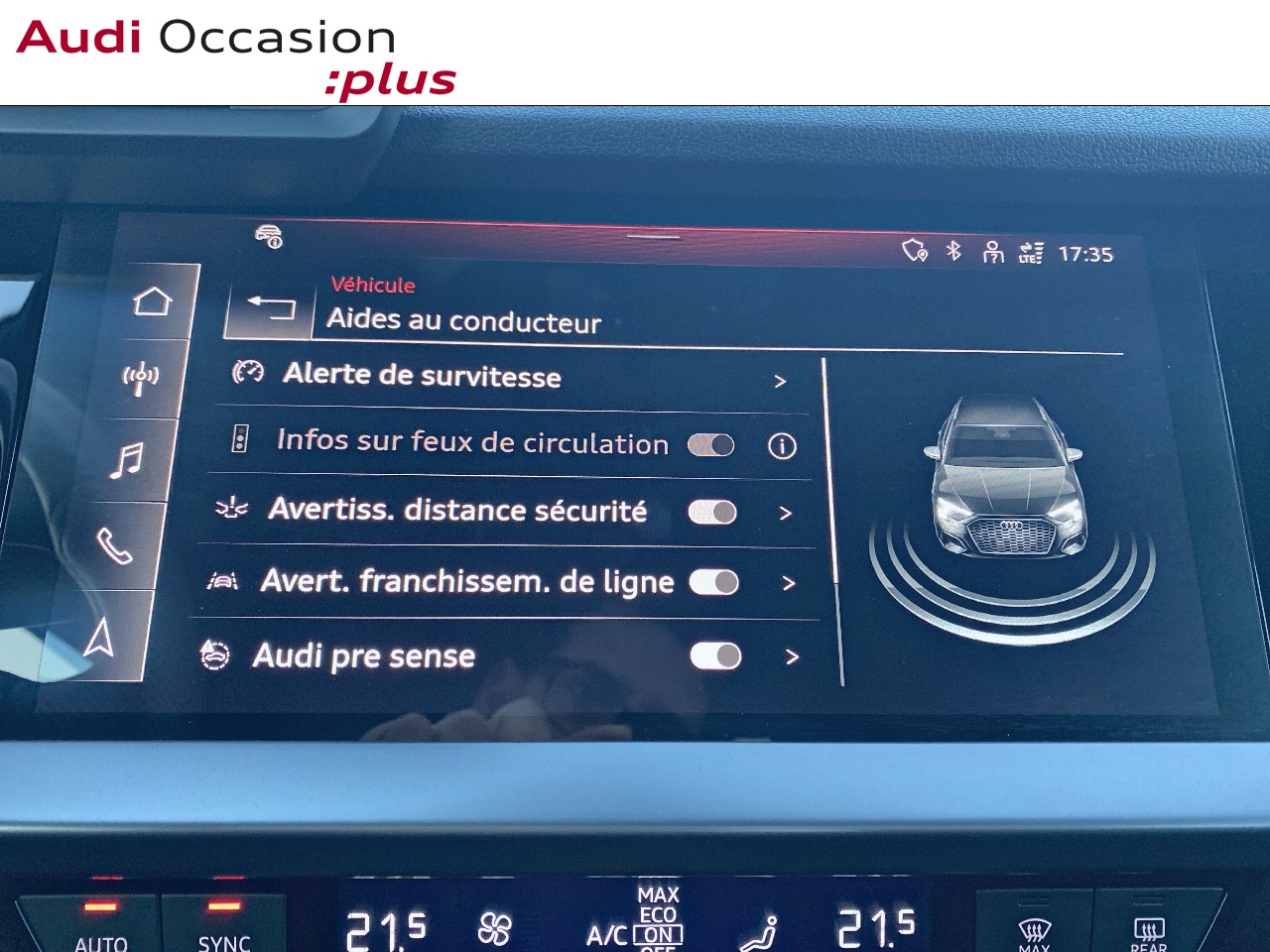 Voitures occasions Audi A3 Sportback S line Cesson-Sévigné