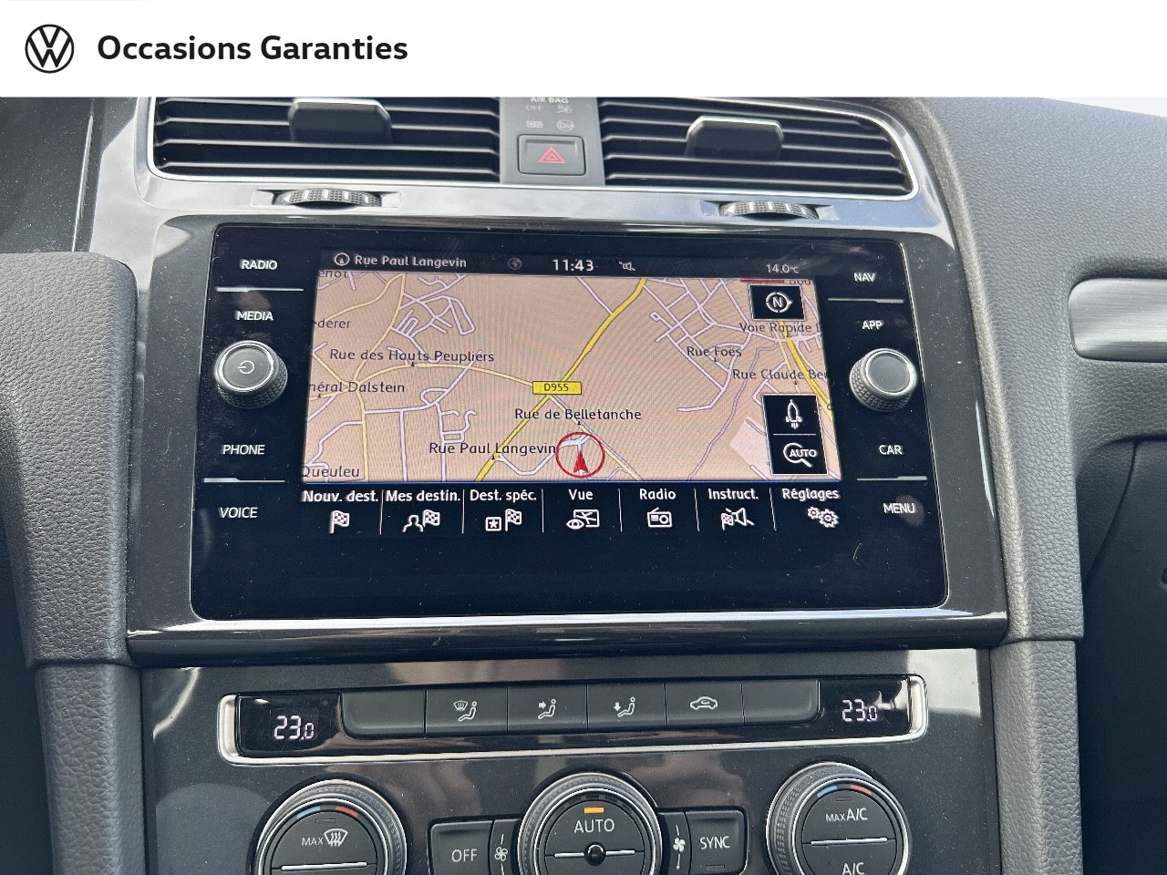 Voitures occasions VOLKSWAGEN GOLF Match Metz