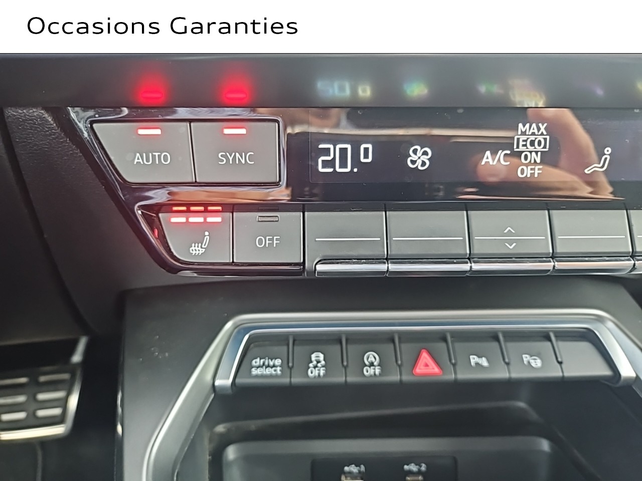 Voitures occasions Audi A3 Sportback S line Rivery