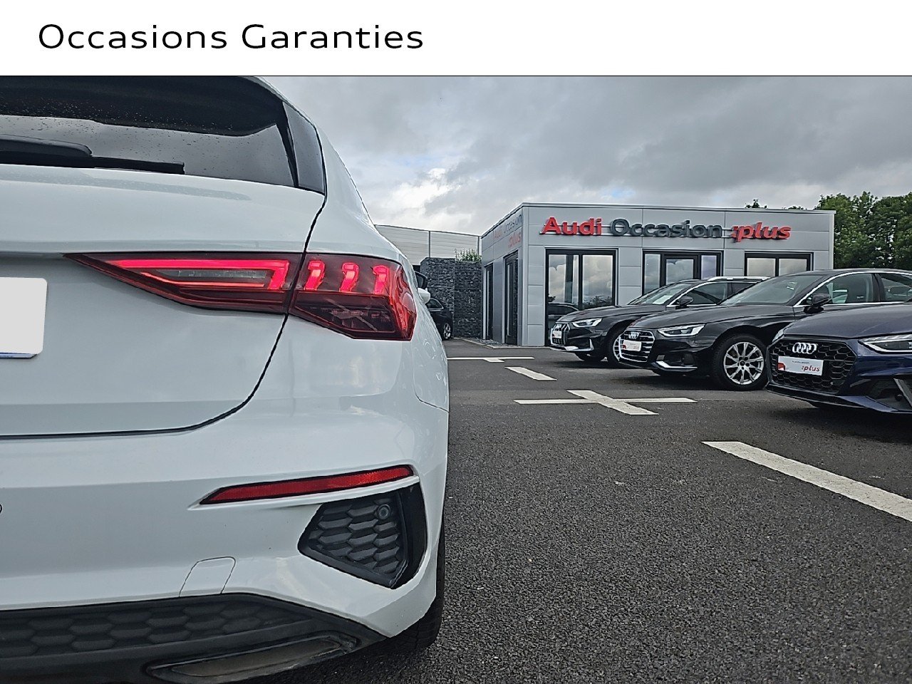 Voitures occasions Audi A3 Sportback S line Rivery