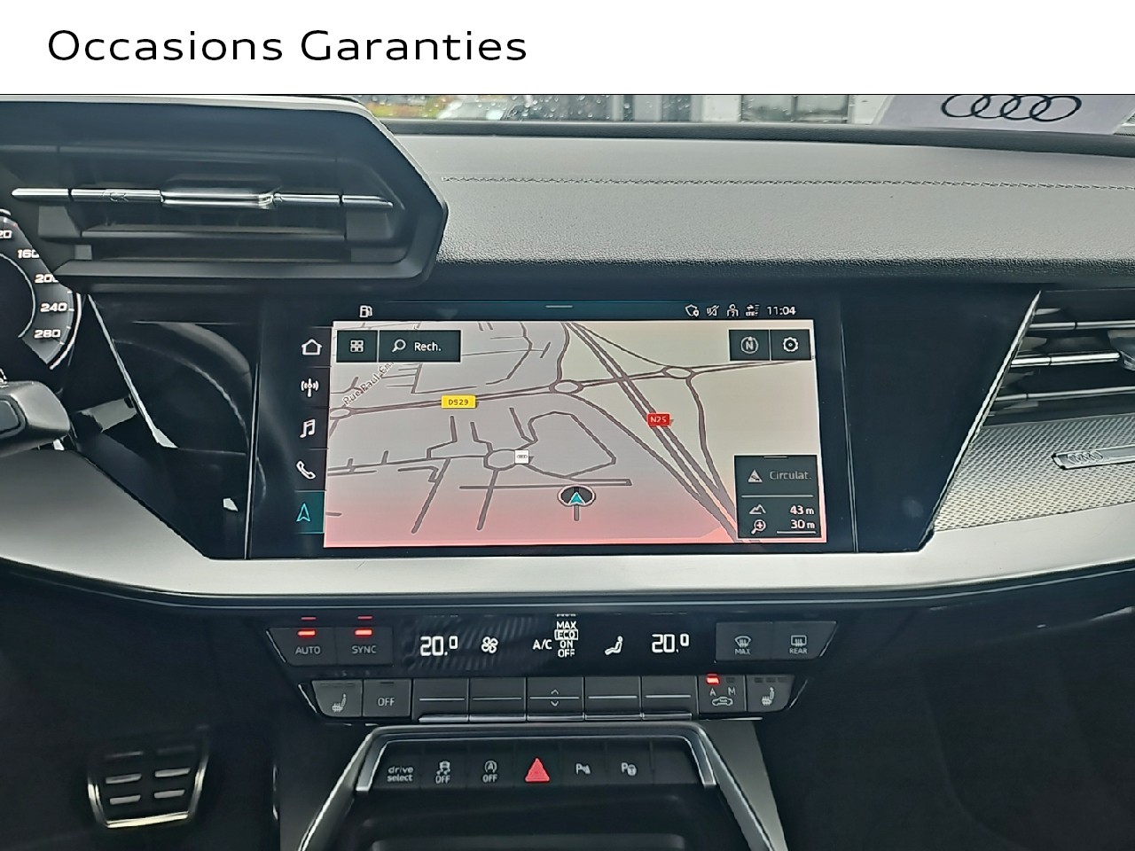 Voitures occasions Audi A3 Sportback S line Rivery