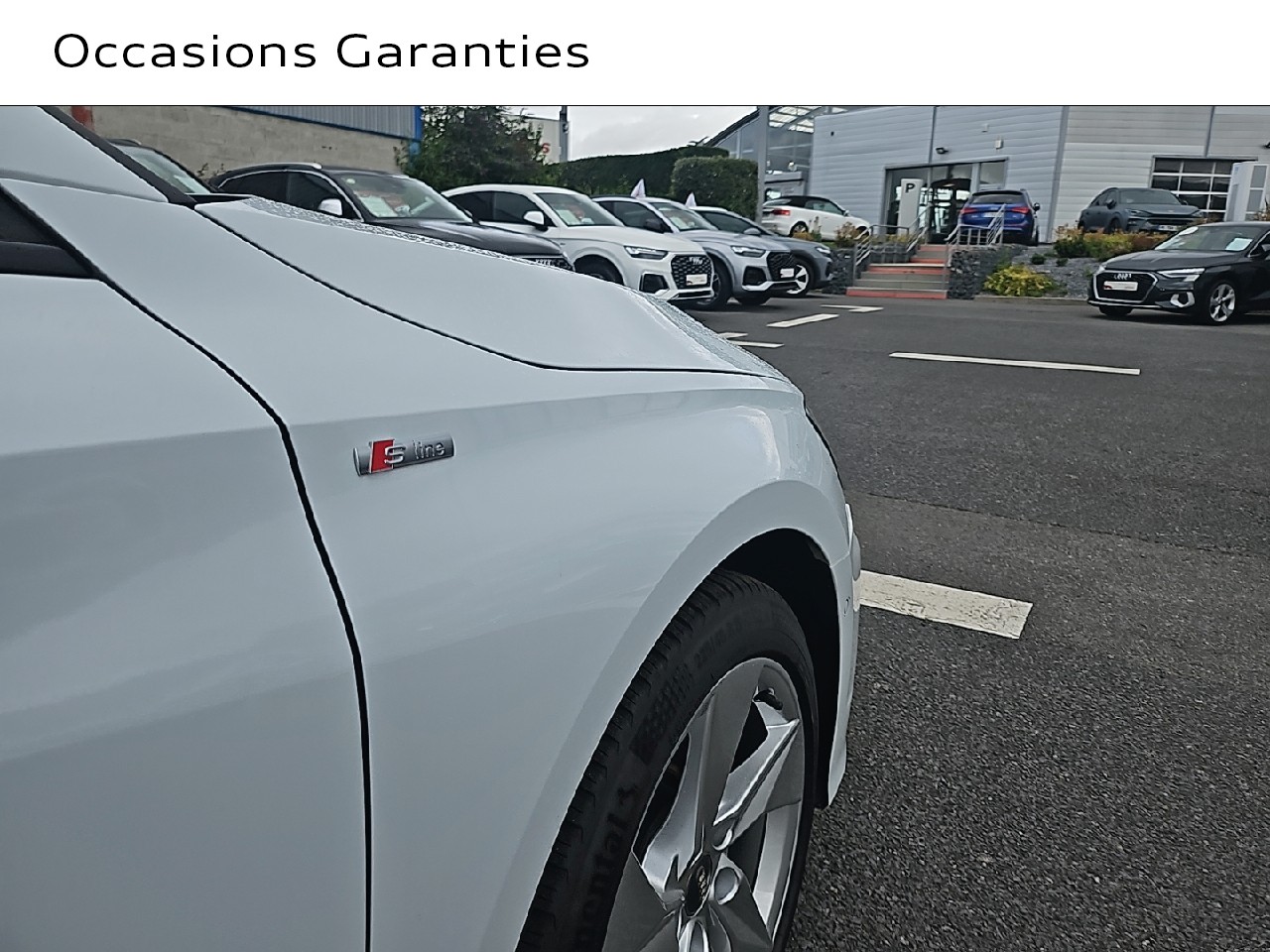 Voitures occasions Audi A3 Sportback S line Rivery