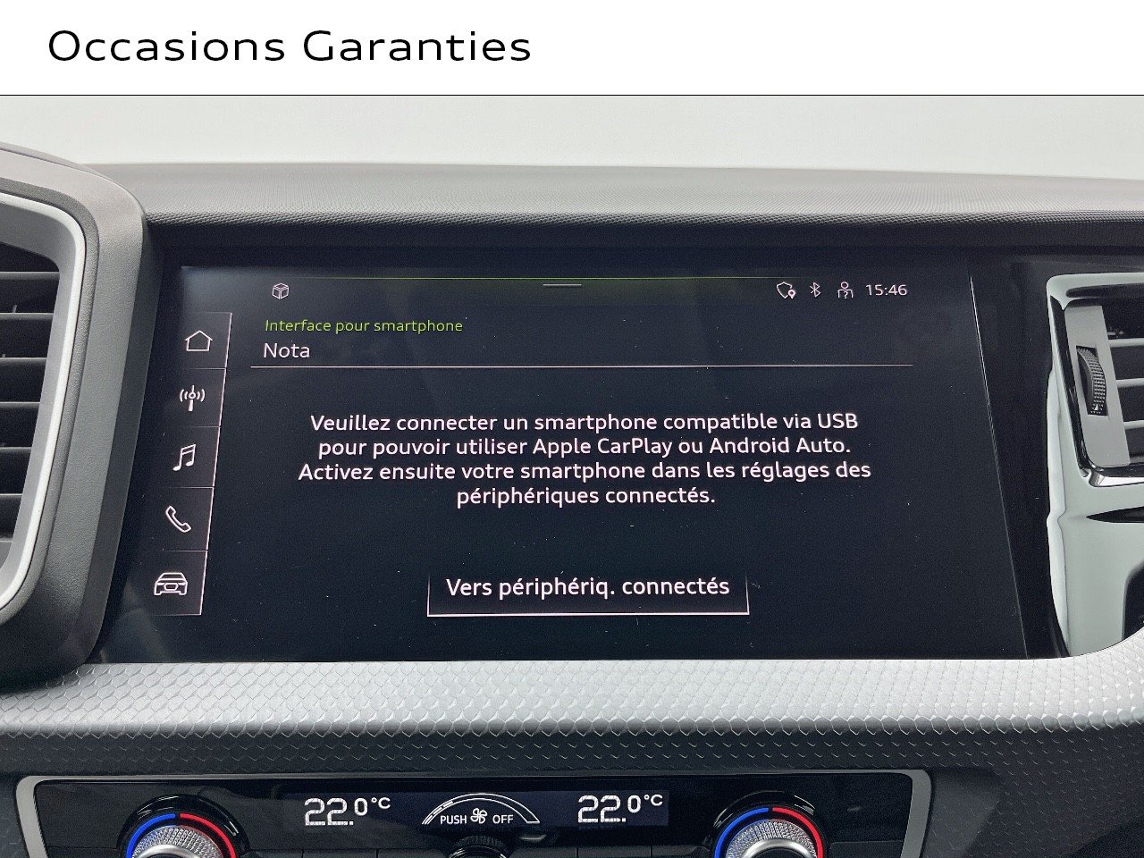 Voitures occasions Audi A1 Sportback Advanced Orvault