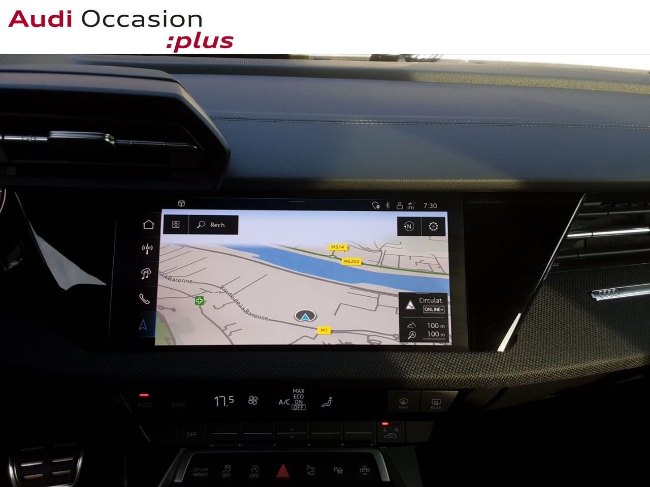 Voitures occasions Audi A3 Sportback S line Mougins