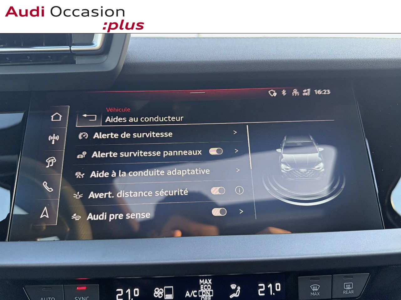 Voitures occasions Audi A3 Sportback S line Cesson-Sévigné