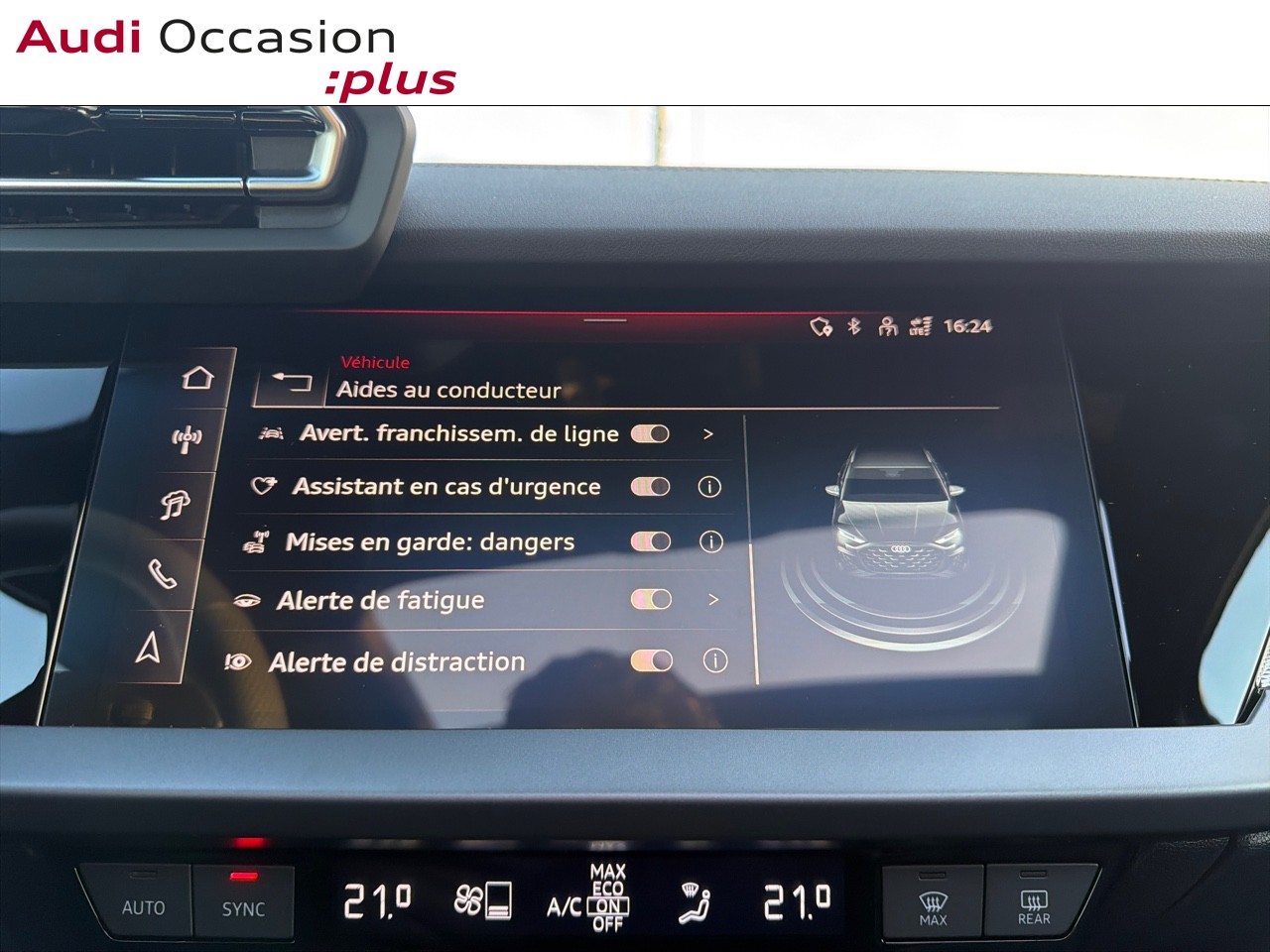 Voitures occasions Audi A3 Sportback S line Cesson-Sévigné