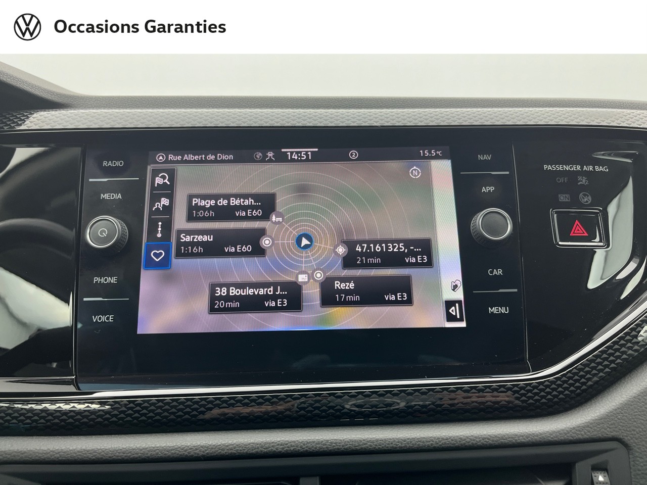 Voitures occasions VOLKSWAGEN POLO Life Business Orvault