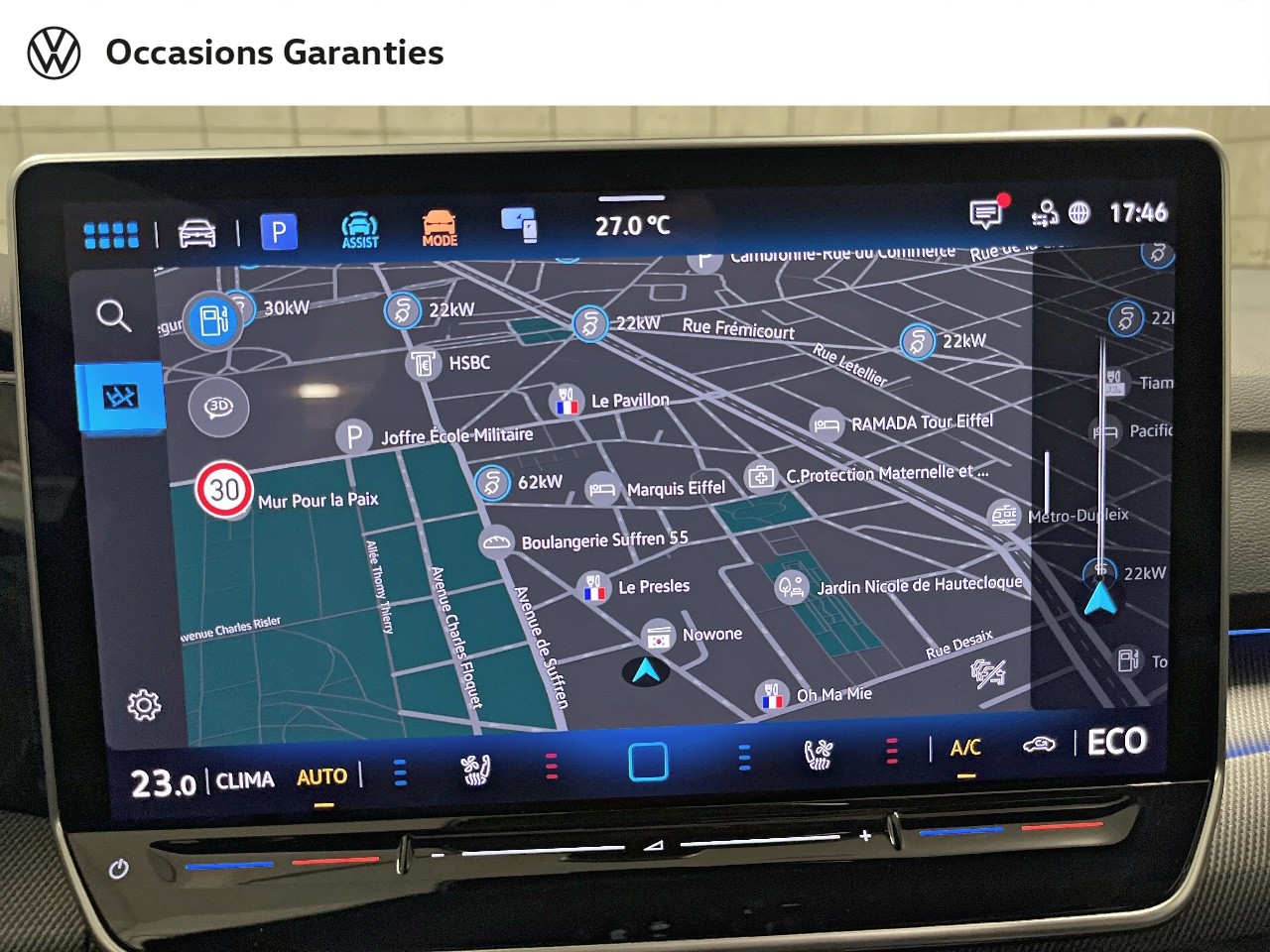 Voitures occasions VOLKSWAGEN GOLF GTE Paris