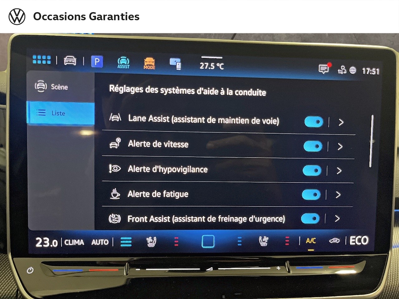 Voitures occasions VOLKSWAGEN GOLF GTE Paris