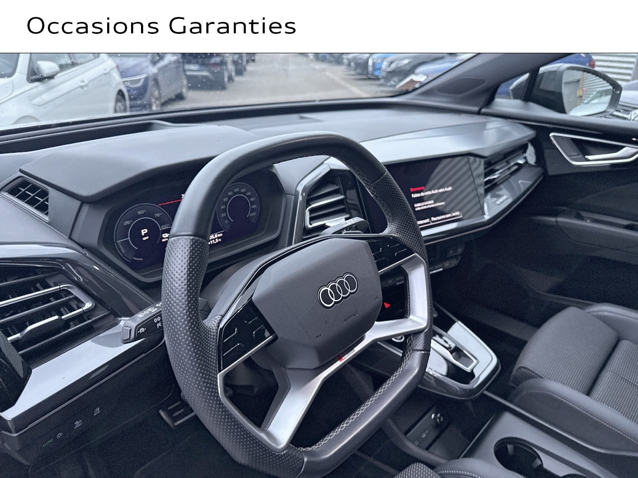 Voitures occasions Audi Q4 Sportback e-tron S line Lens
