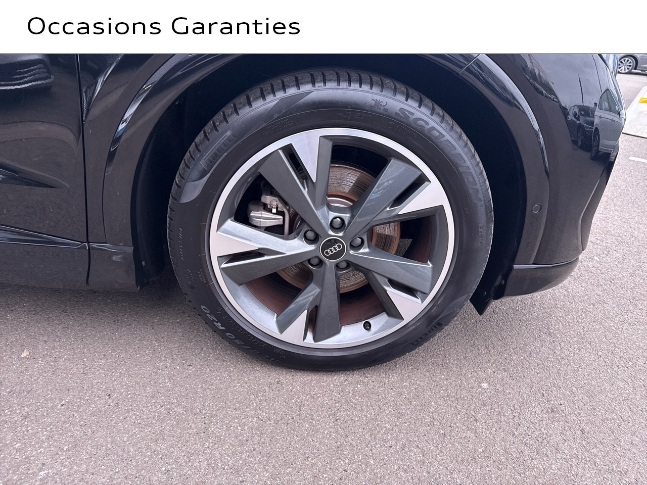 Voitures occasions Audi Q4 Sportback e-tron S line Lens