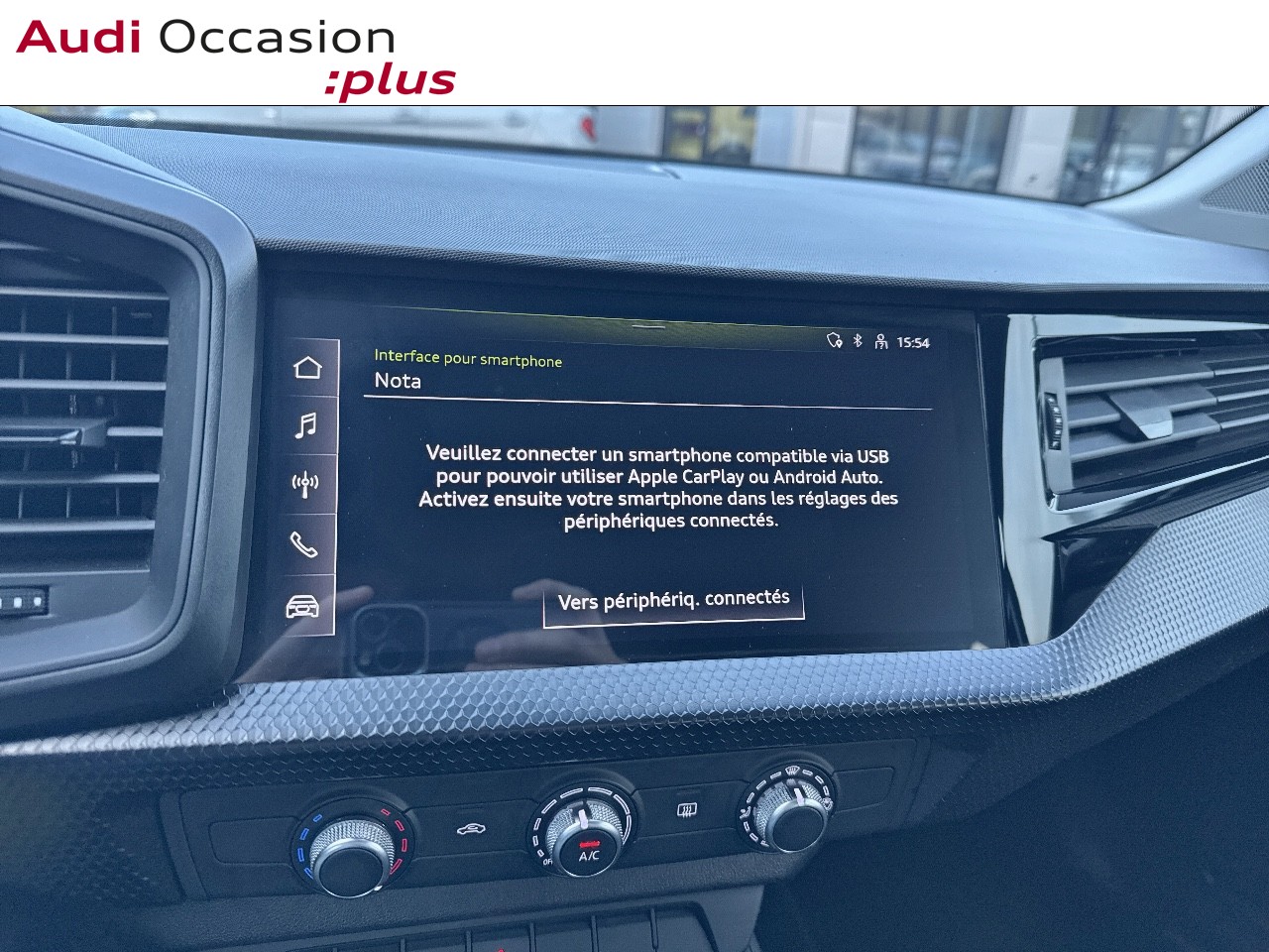 Voitures occasions Audi A1 Sportback Entry Rivery