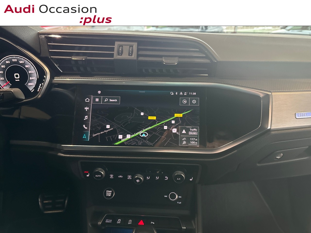 Voitures occasions Audi Q3 Sportback Black Edition Mougins