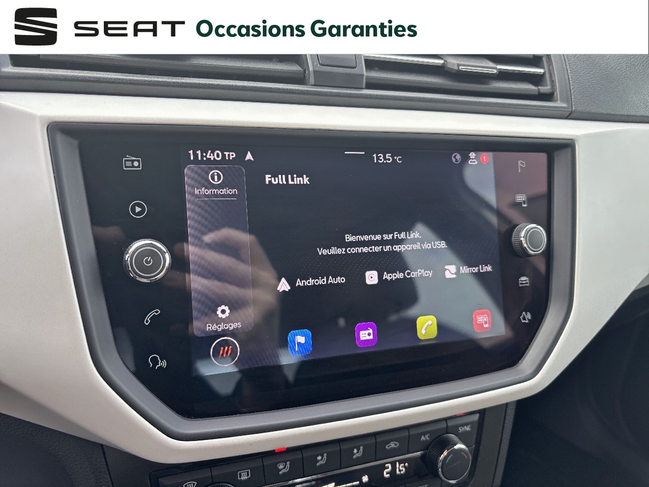 Voitures occasions SEAT ARONA Xcellence Dunkerque