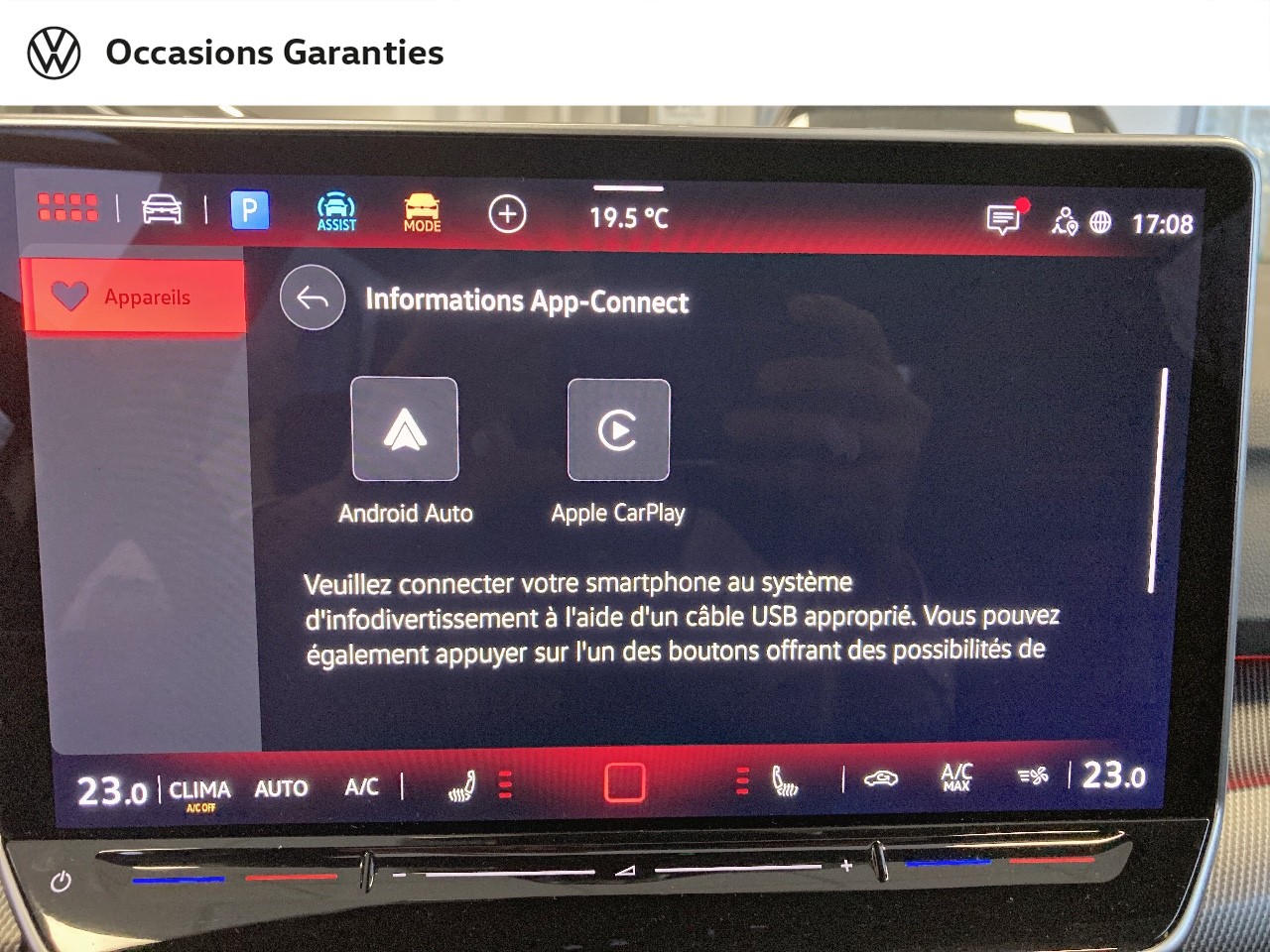 Voitures occasions VOLKSWAGEN GOLF GTI Abbeville