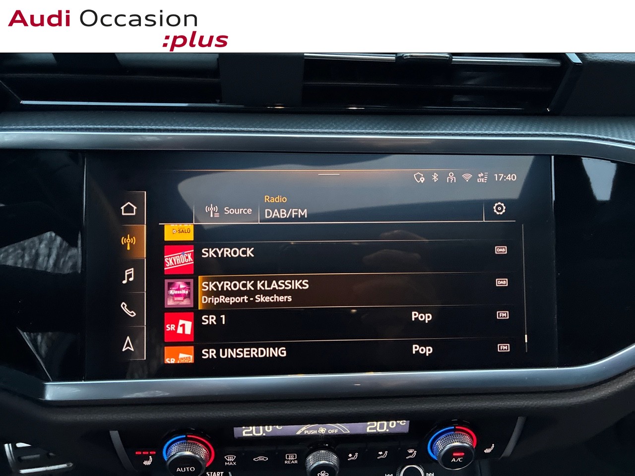 Voitures occasions Audi Q3 Sportback S line Augny