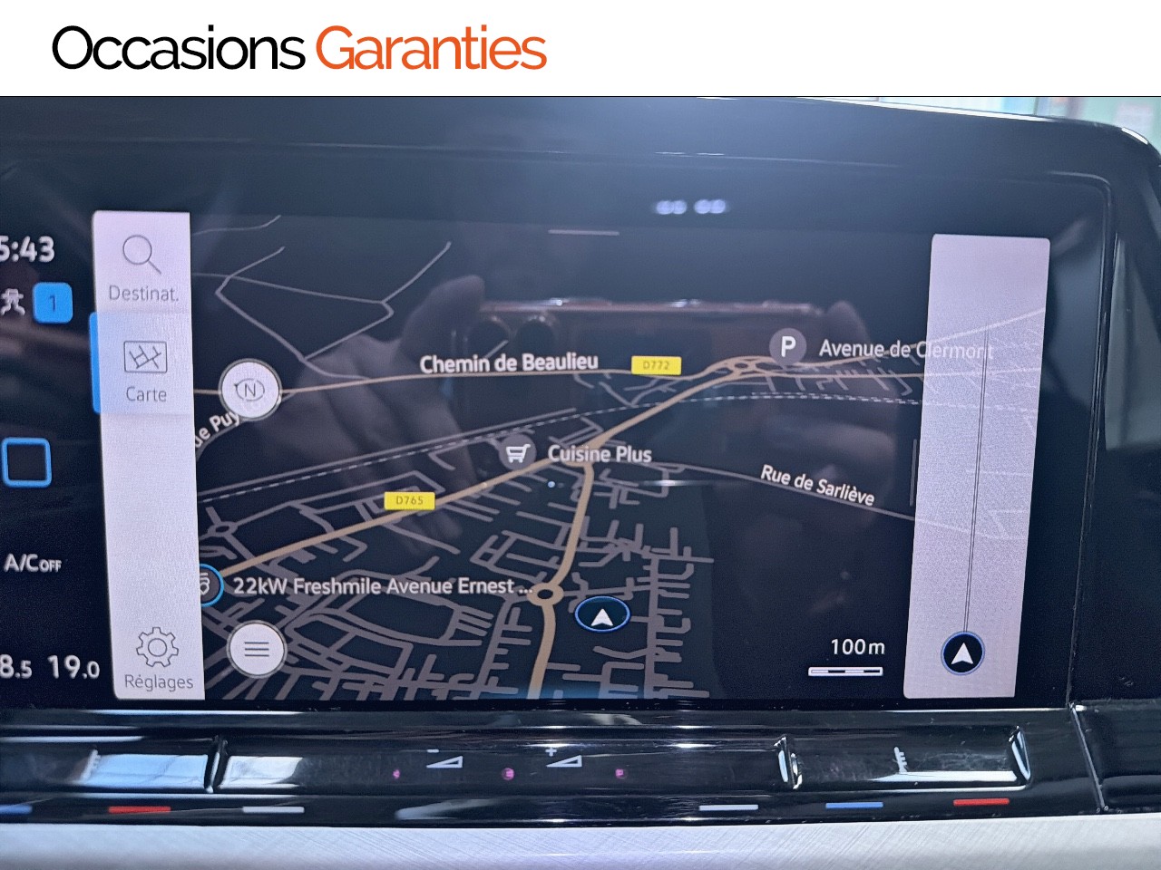 Voitures occasions VOLKSWAGEN GOLF Active Clermont-Ferrand