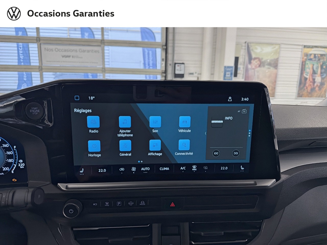 Voitures occasions VOLKSWAGEN UTILITAIRES Transporter Fg Business Dunkerque