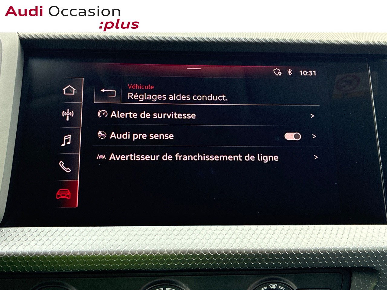 Voitures occasions Audi A1 Sportback Advanced Clermont-Ferrand